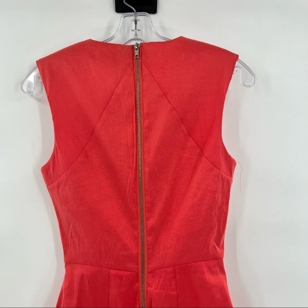 W118 Walter Baker orange bodycon sleeveless dress size XS